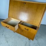 Secretary in blond oak 1960