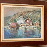 " Boats, Bohuslän " by Alf Johansson