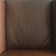Fauteuil club cuir pleine fleur