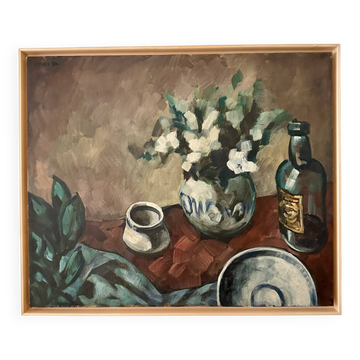 Pavel Roucka, Still Life, 1986, Oil on Canvas