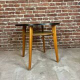 Vintage coffee table with shelf