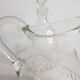 Bohemian crystal carafe and pitcher, 60s
