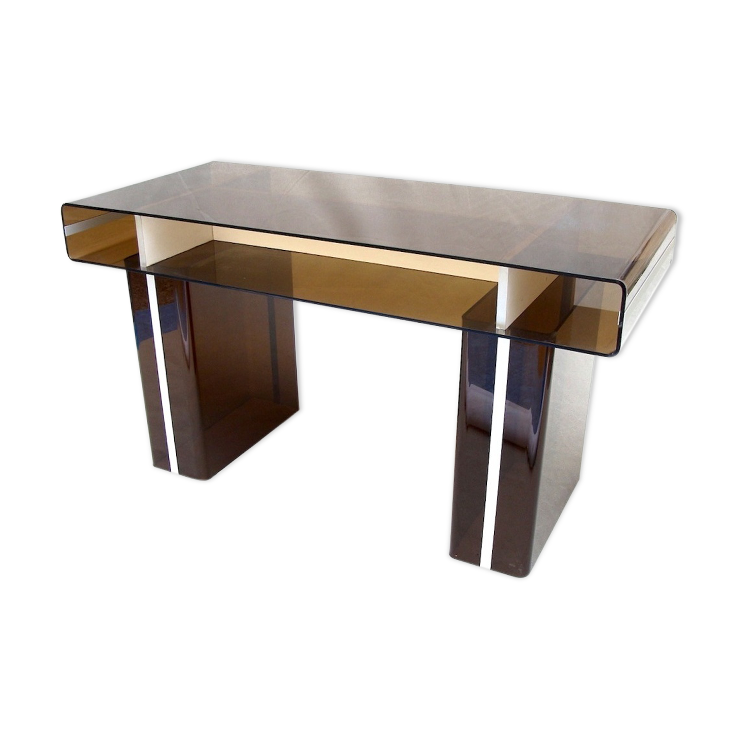Plexiglas desk 1970