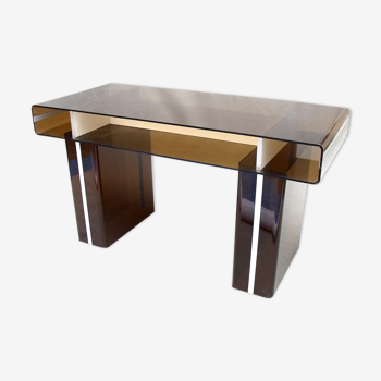 Plexiglas desk 1970