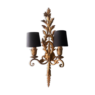 Florentine wall lamp Hollywood Regency from the 60s