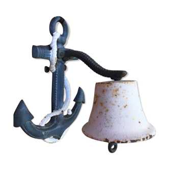 Garden bell in ironwork