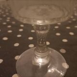 Verre en cristal anciens
