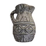 Ethnic ceramic pitcher