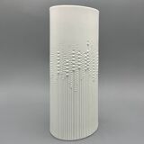 Vase cylindrique ovale en porcelaine de Tapio Wirkkala pour Rosenthal Studio-Linie