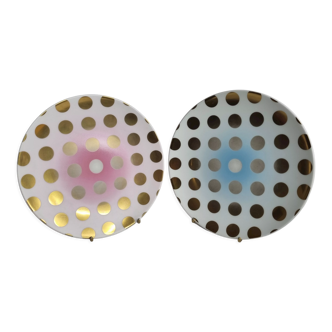 Pair of plates "Party" by Christian Lacroix, 22 cm