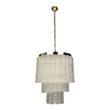 Lustre Tronchi en verre Murano attribué à Toni Zuccheri pour Venini, Italie, années 1960