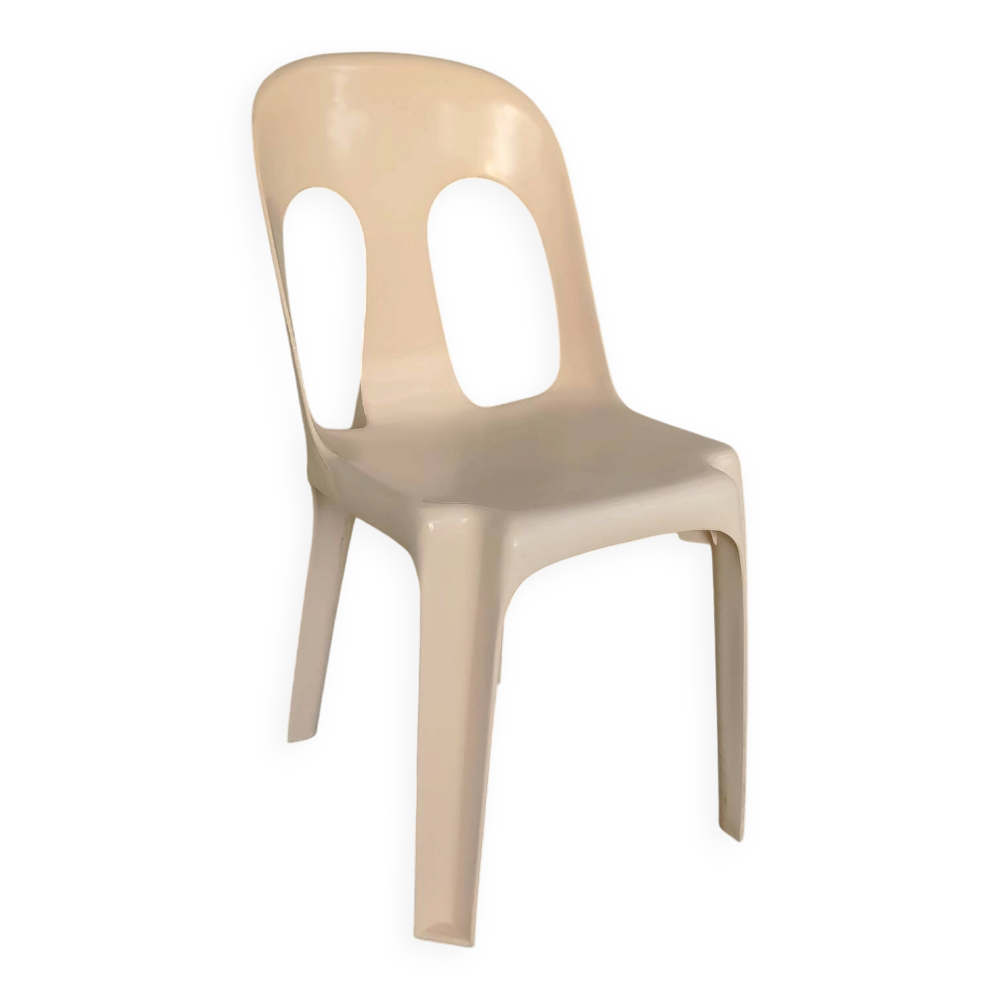 Mono-bloc chair design by Henry Massonnet for Stamp - 80s