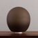 Space Age sphere lamp in the style of Artemide