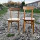 Ensemble de 4 chaises de bistrot luterma, estampillées