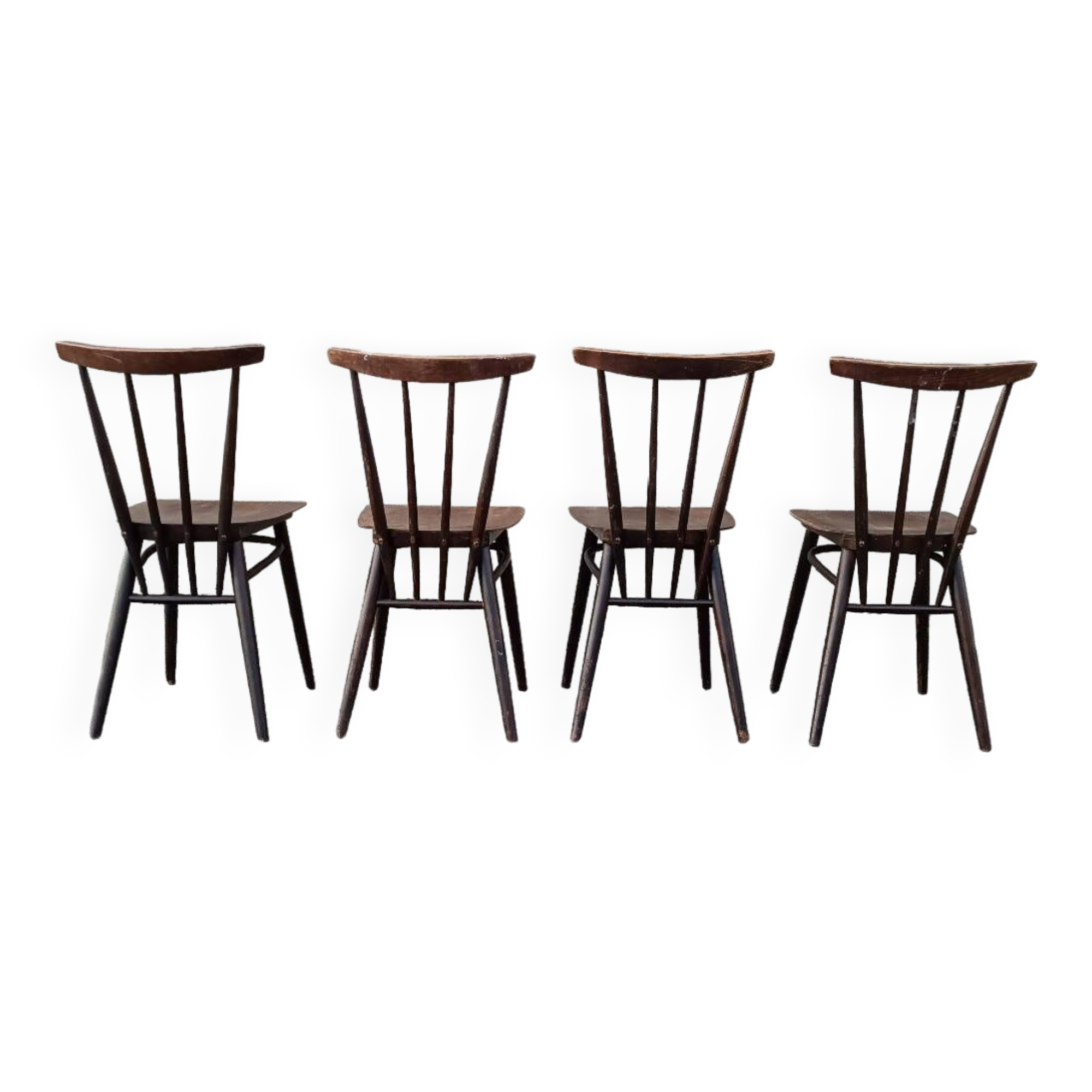 Set of 4 chairs by Tatra Nabytok Czechoslovakia 1960