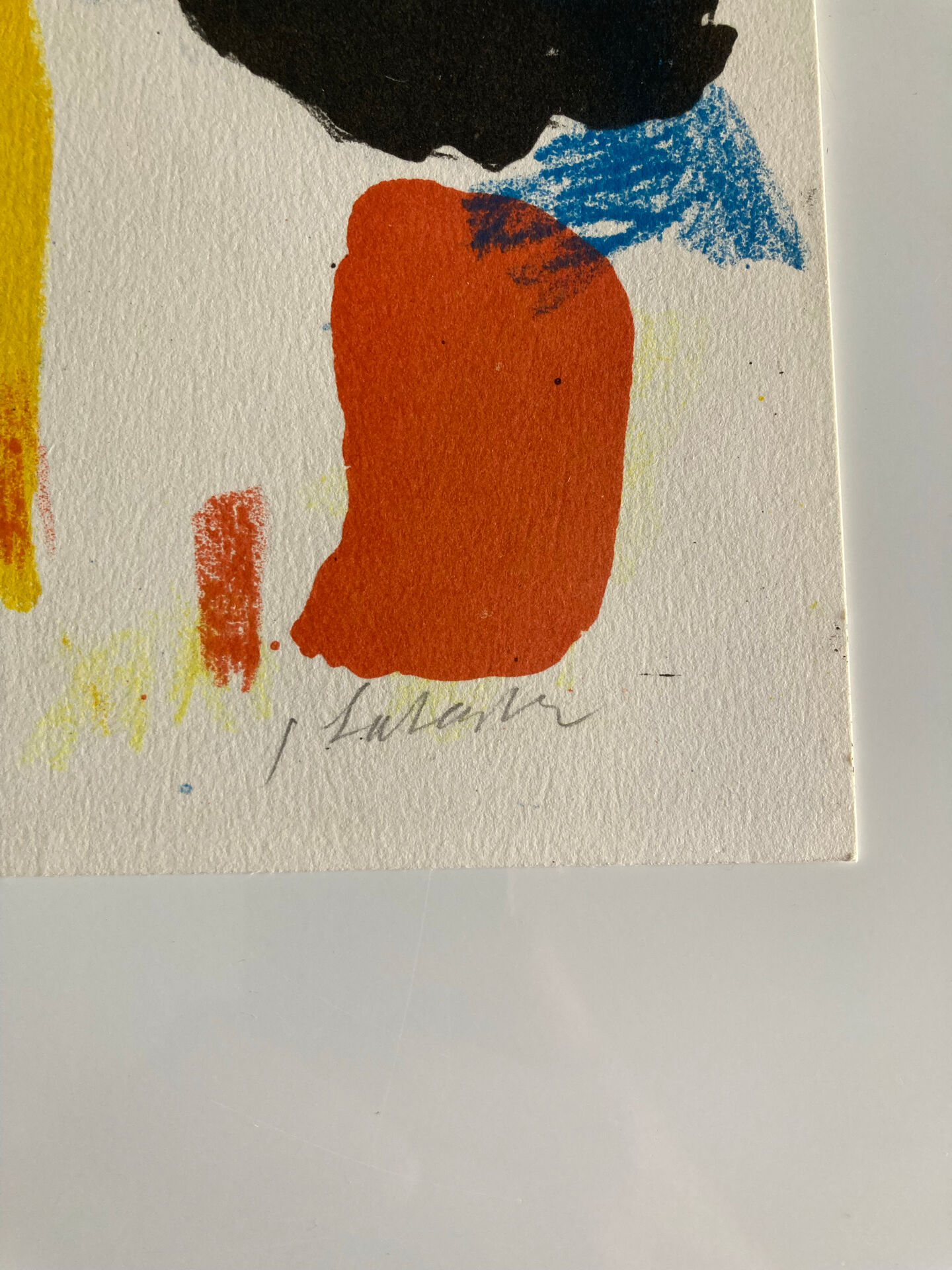 Abstract Composition (printed in 20 copies) signed Ger Lataster