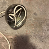 White glass ball suspension