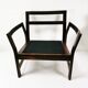 Mid-century leather armchair, Denmark, 1960s