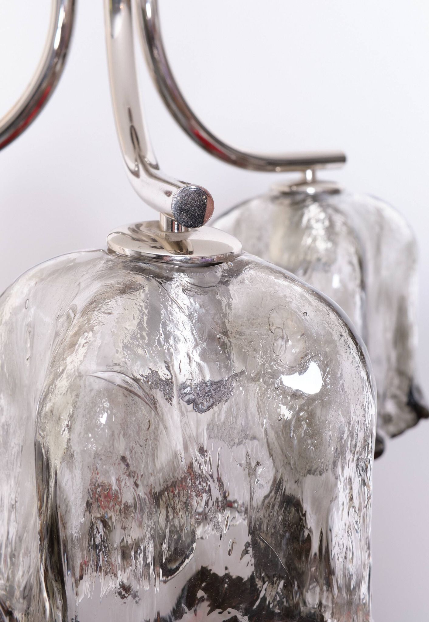 Lustre en verre de Murano années 1970