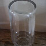 Vase Flacon ancien conservation verre transparent