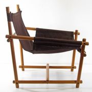 Chaise Relax Safari Scandinave, années 1970