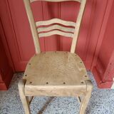 Renovated wooden chair