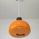 Vintage orange pendant light in mid-century modern style hanging lamp 1970