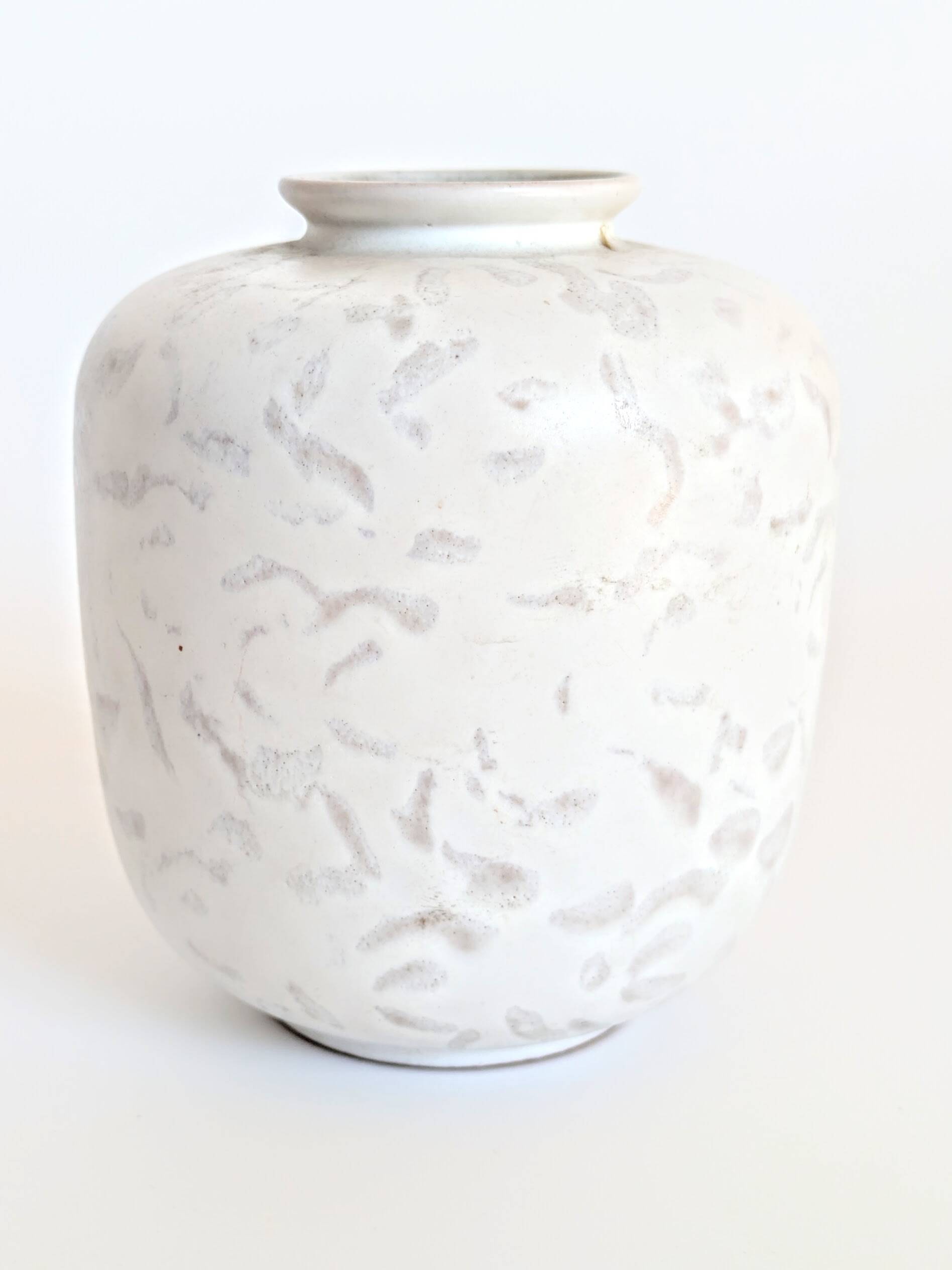 Vintage Carstens Tönnieshof "Attika" round vase, 1960s