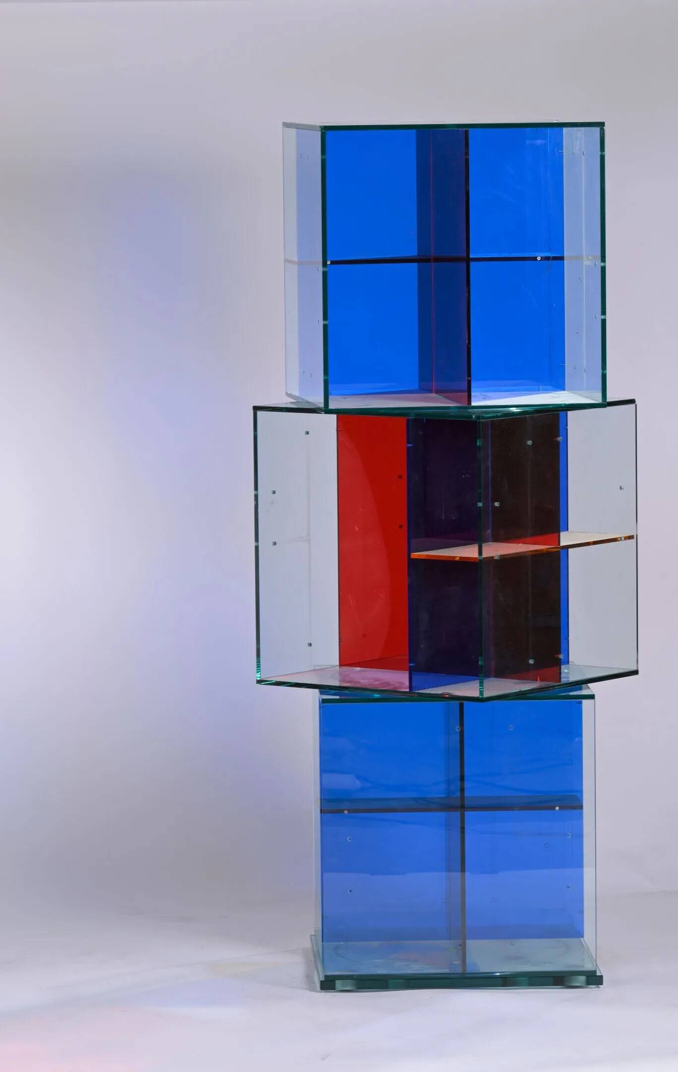 Rotating libraries by Jean Nouvel for Zeritalia, 1999