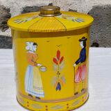 Breton metal box Quimper