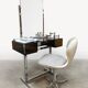 Coiffeuses vintage, tables de toilette « style Space Age »