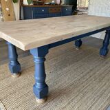 Solid wood table