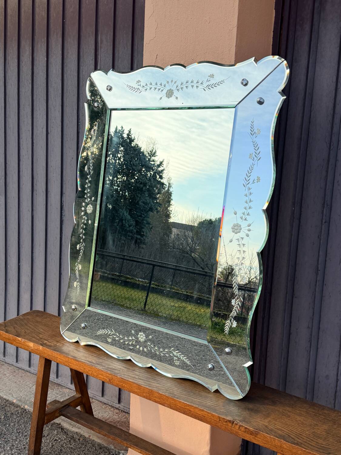 Vintage Venetian mirror