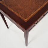 Mahogany desk scandinavian design of the 70s