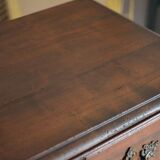 Wooden chest of drawers with 4 drawers in Louis XV style