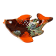 Plat poisson céramique