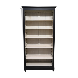 Library patina shabby gustavien cabinet of ancient curiosity