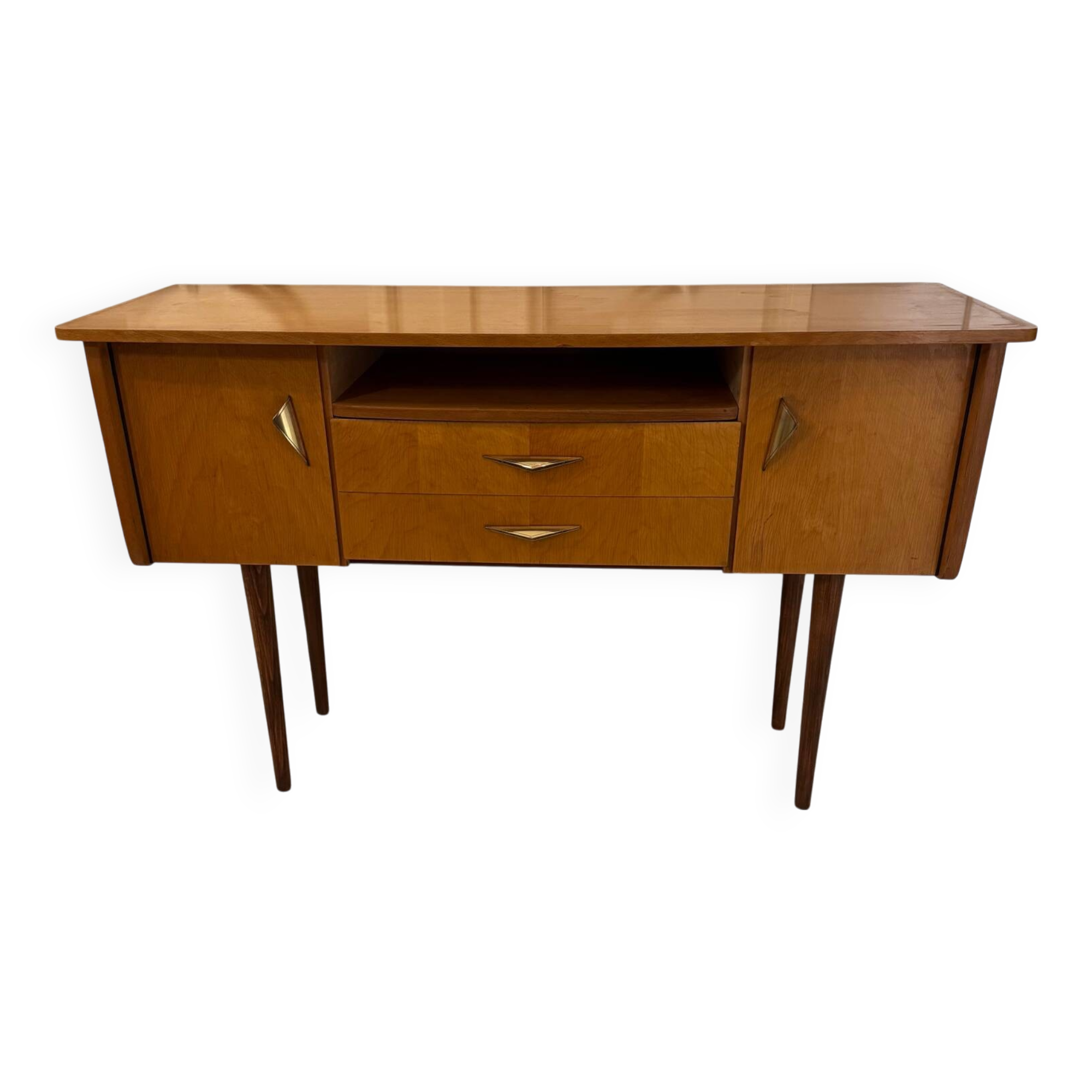 Vintage Scandinavian console sideboard
