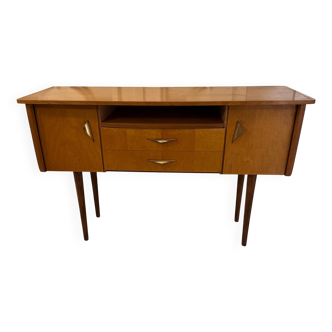 Vintage Scandinavian console sideboard