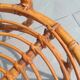 Vintage rattan chair – Louis Sognot style