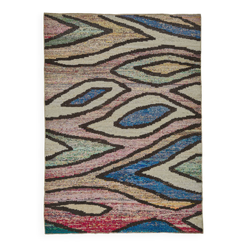 Tapis boho recyclé turc fait main 250 cm x 345 cm