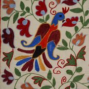 Vintage Turkish hand-knotted rug 50x90 cm