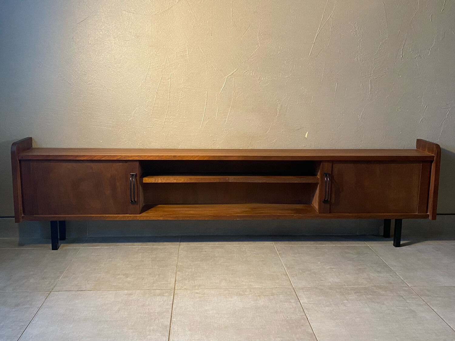 Vintage wooden row