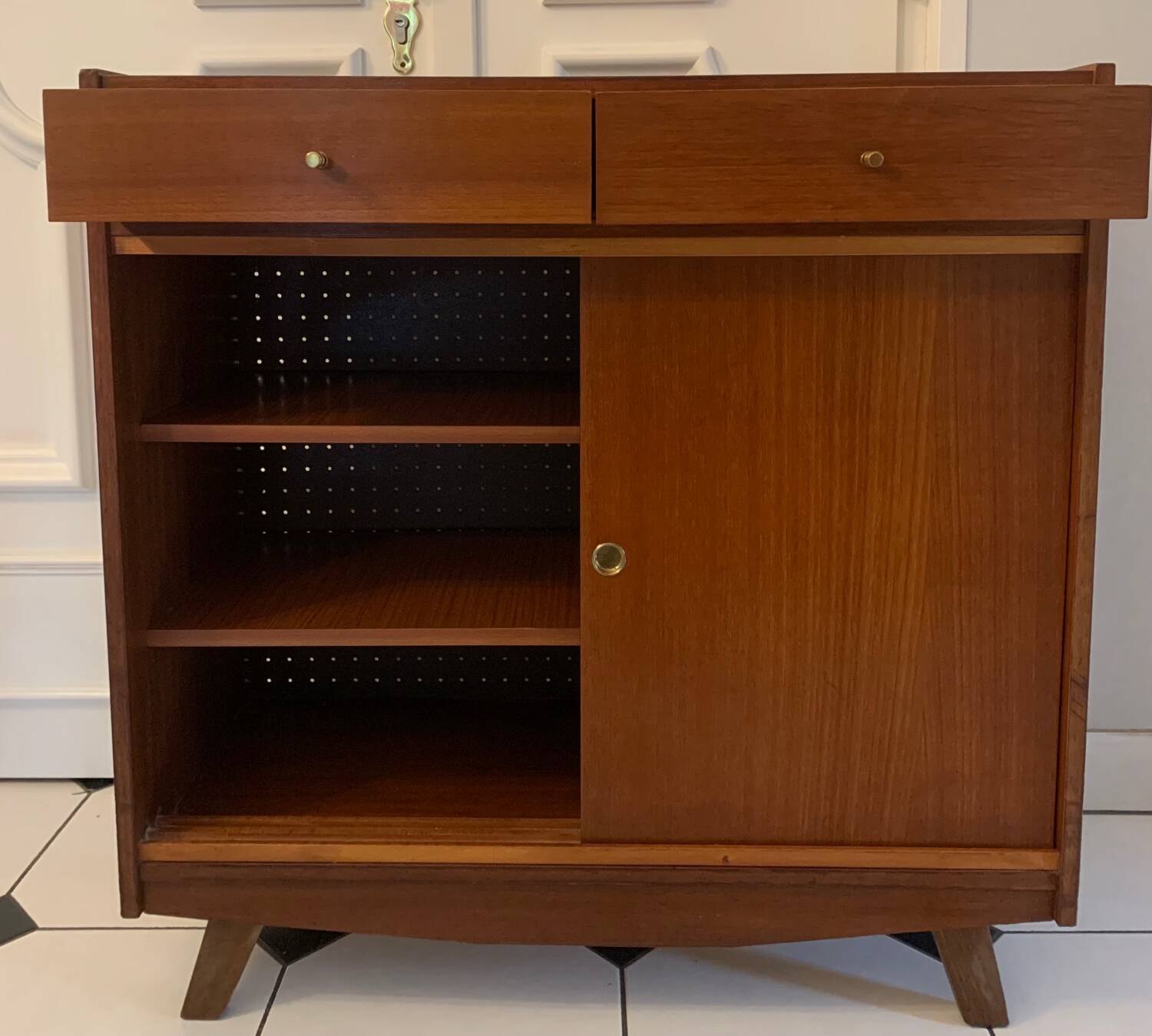 Buffet vintage pieds compas