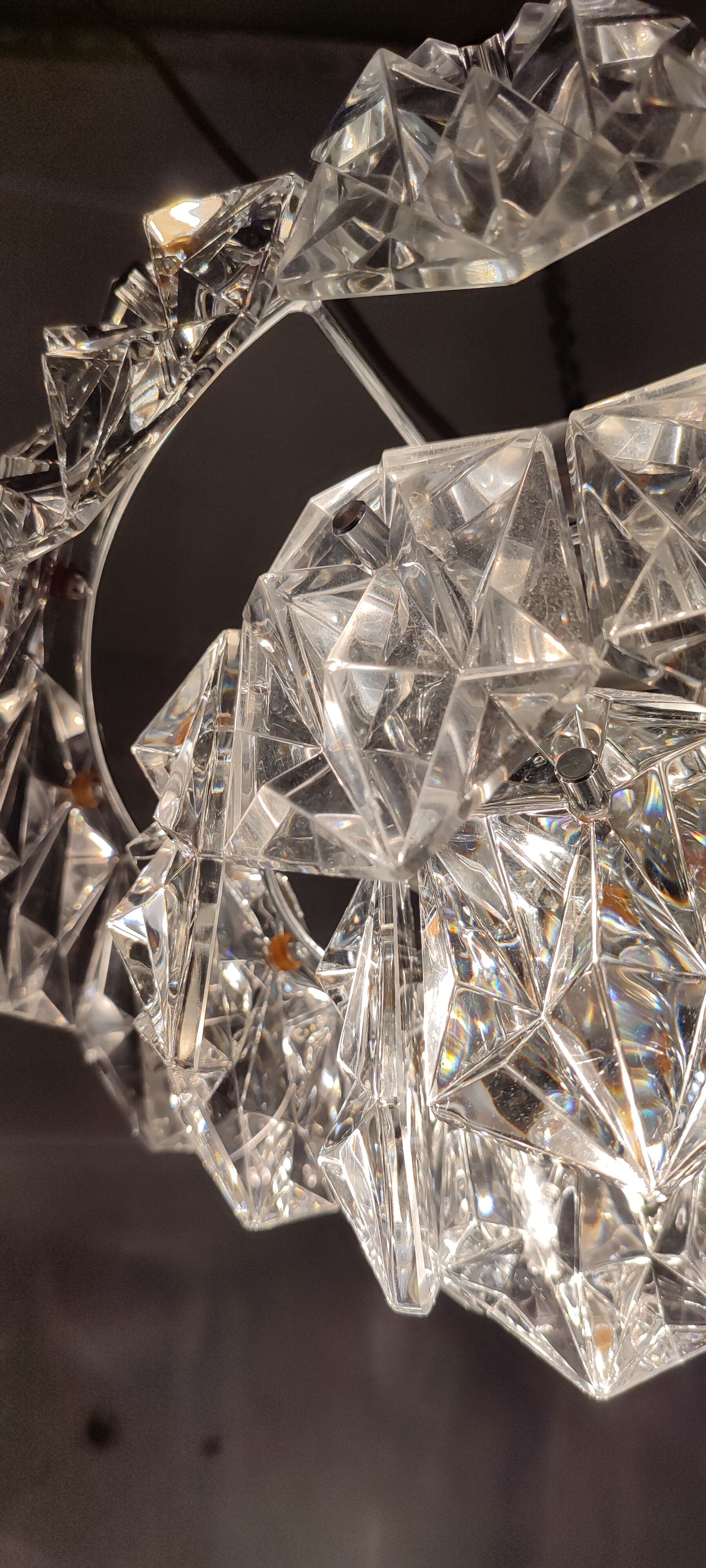 Ceiling lamp "Kinkeldey". Germany 1970s.