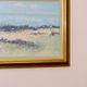 Mid-Century Swedish Original Painting Oil on Canvas "Beach in the Parish of Gårdby" by Jim Ronald Lindholm -- vintage and framed
