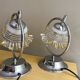 Pair mid century modern bedside lamps