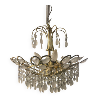 80s tassel chandelier