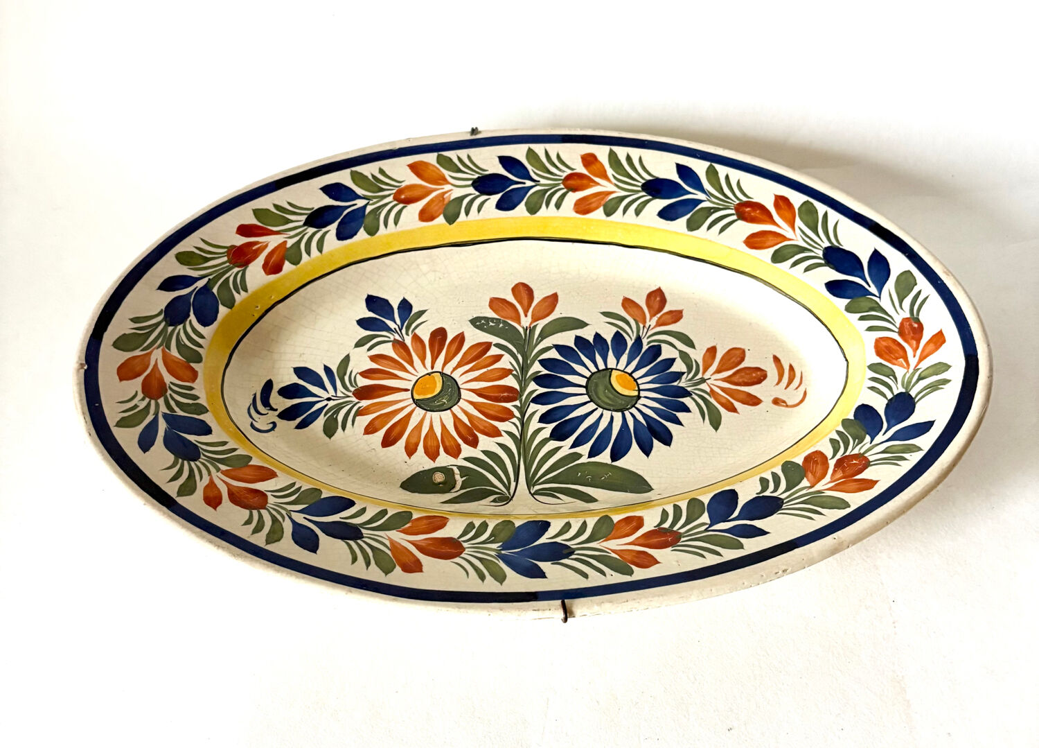 Old plate Quimper Henriot