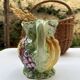 Majolica Italy slip pitcher